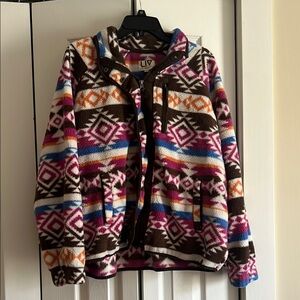 Multicolor Patterned Women's Jacket